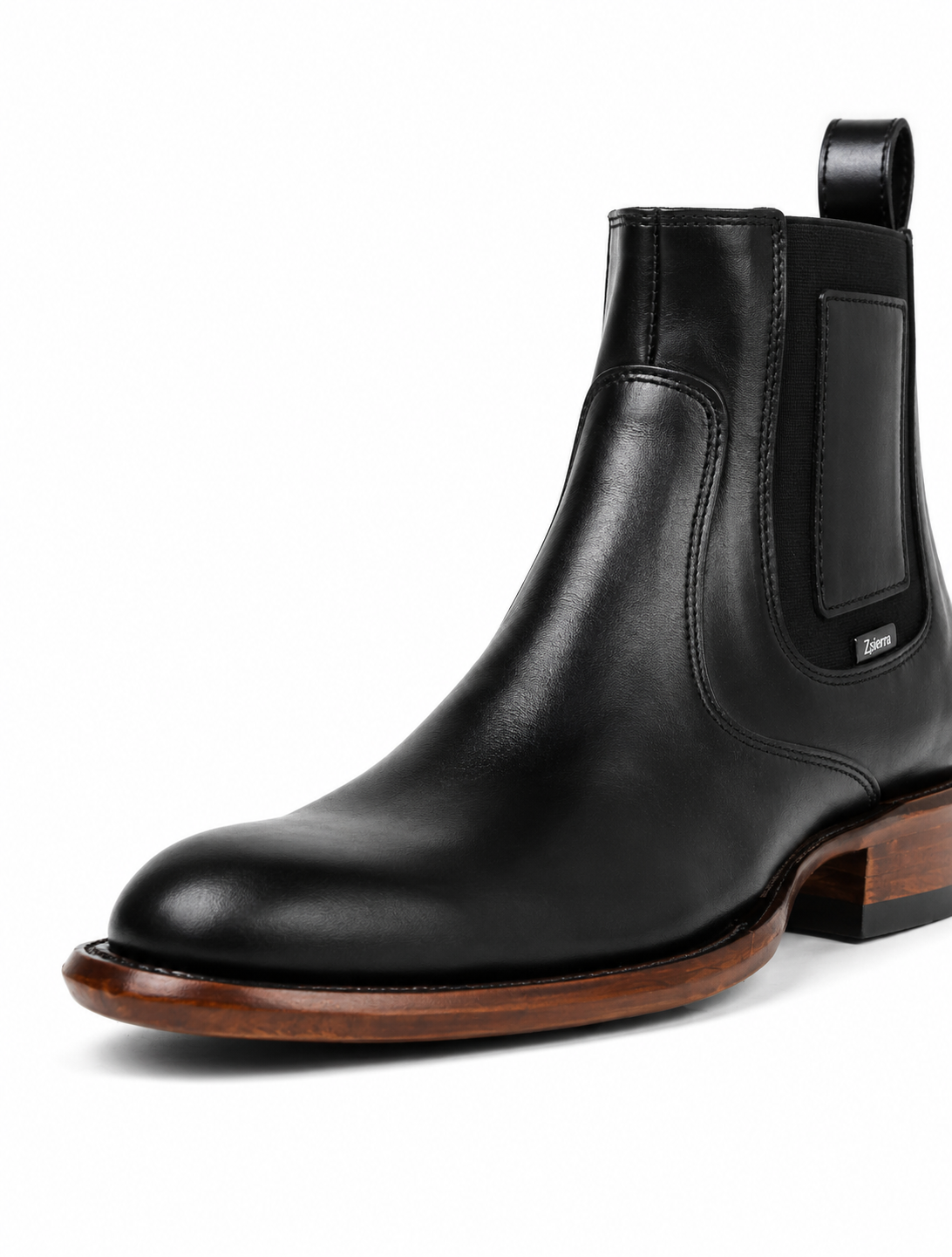 BOTIN BARCELONA EN PIEL NEGRA