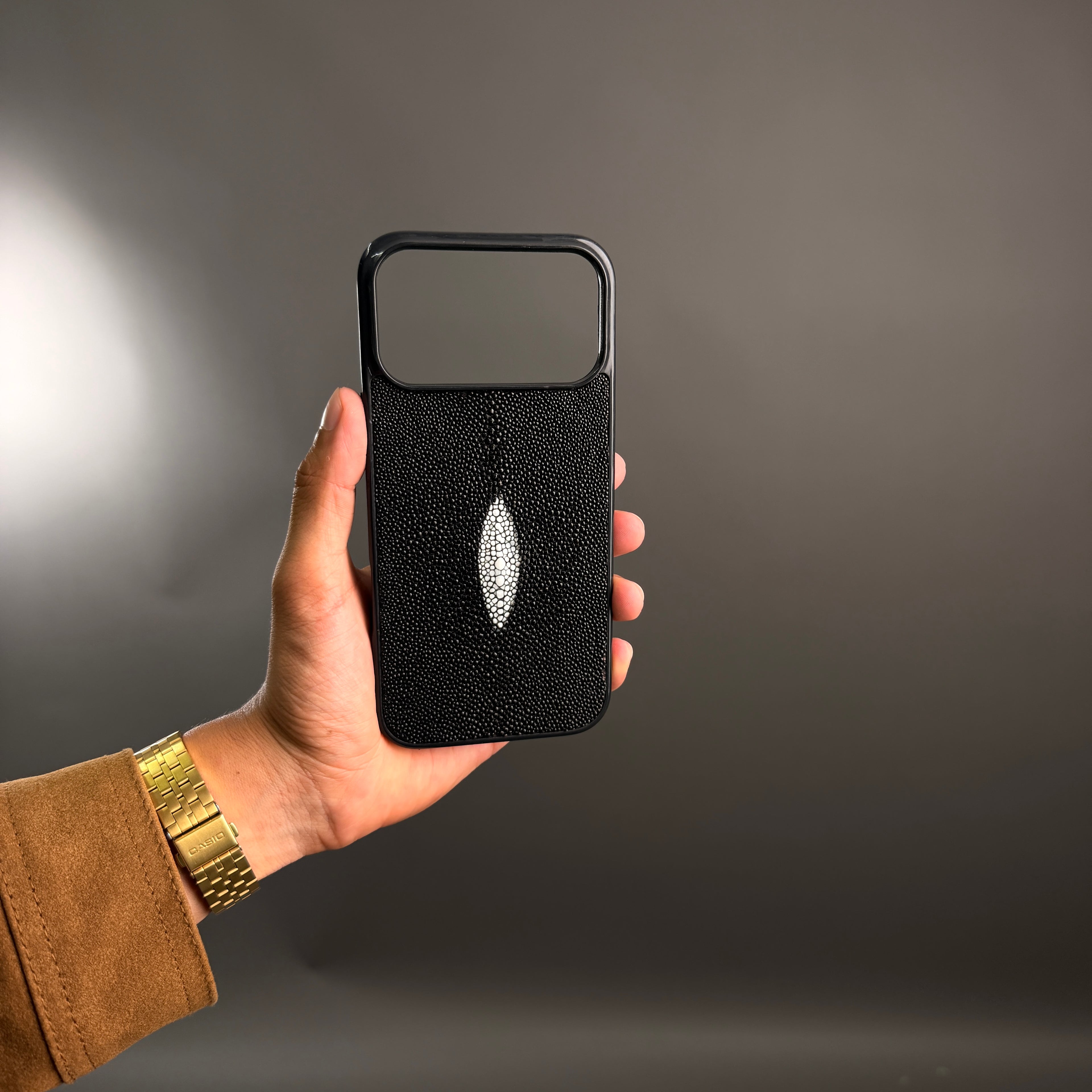 FUNDA EN PIEL DE MANTARRAYA ORIGINAL